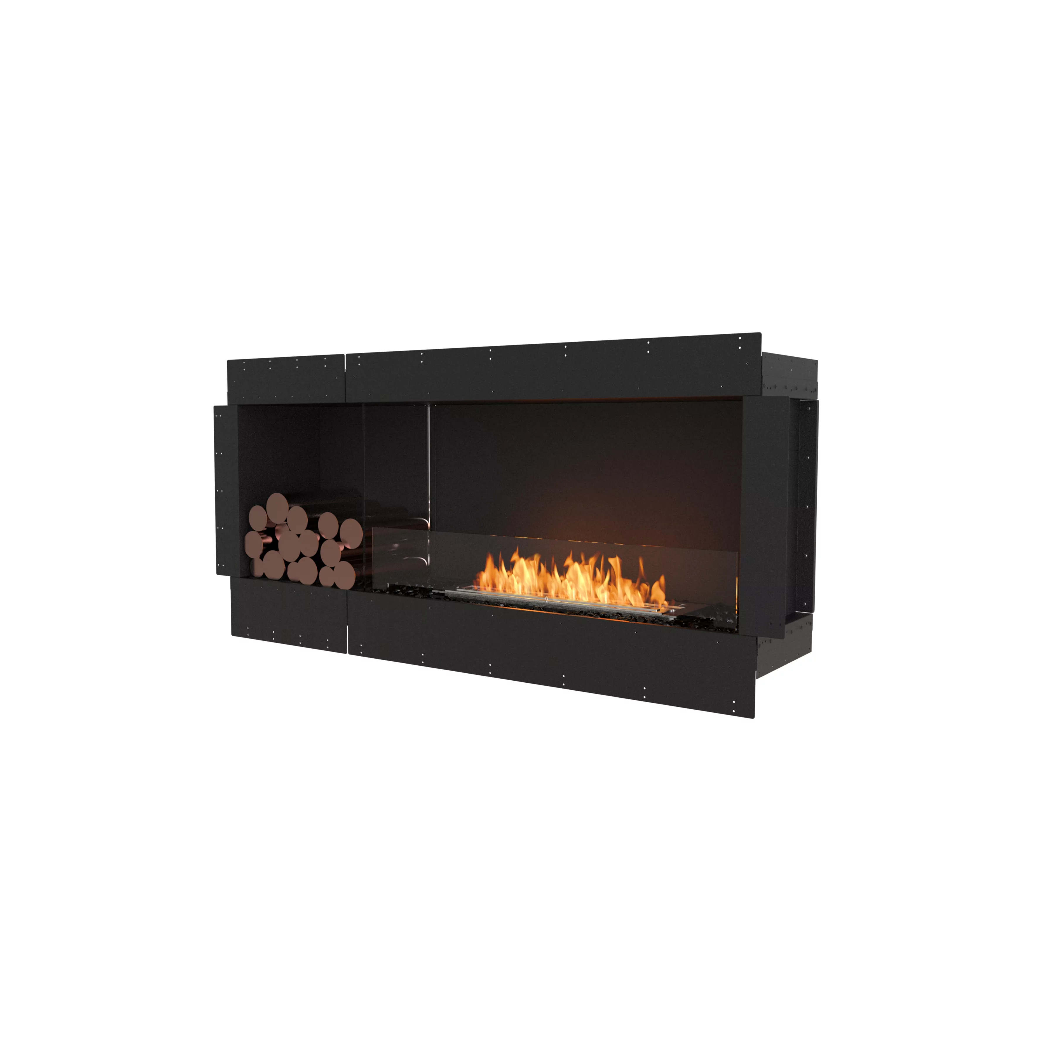 Flex Fireplace Series: Wall-Mounted Fireplace Inserts - EcoSmart Fire