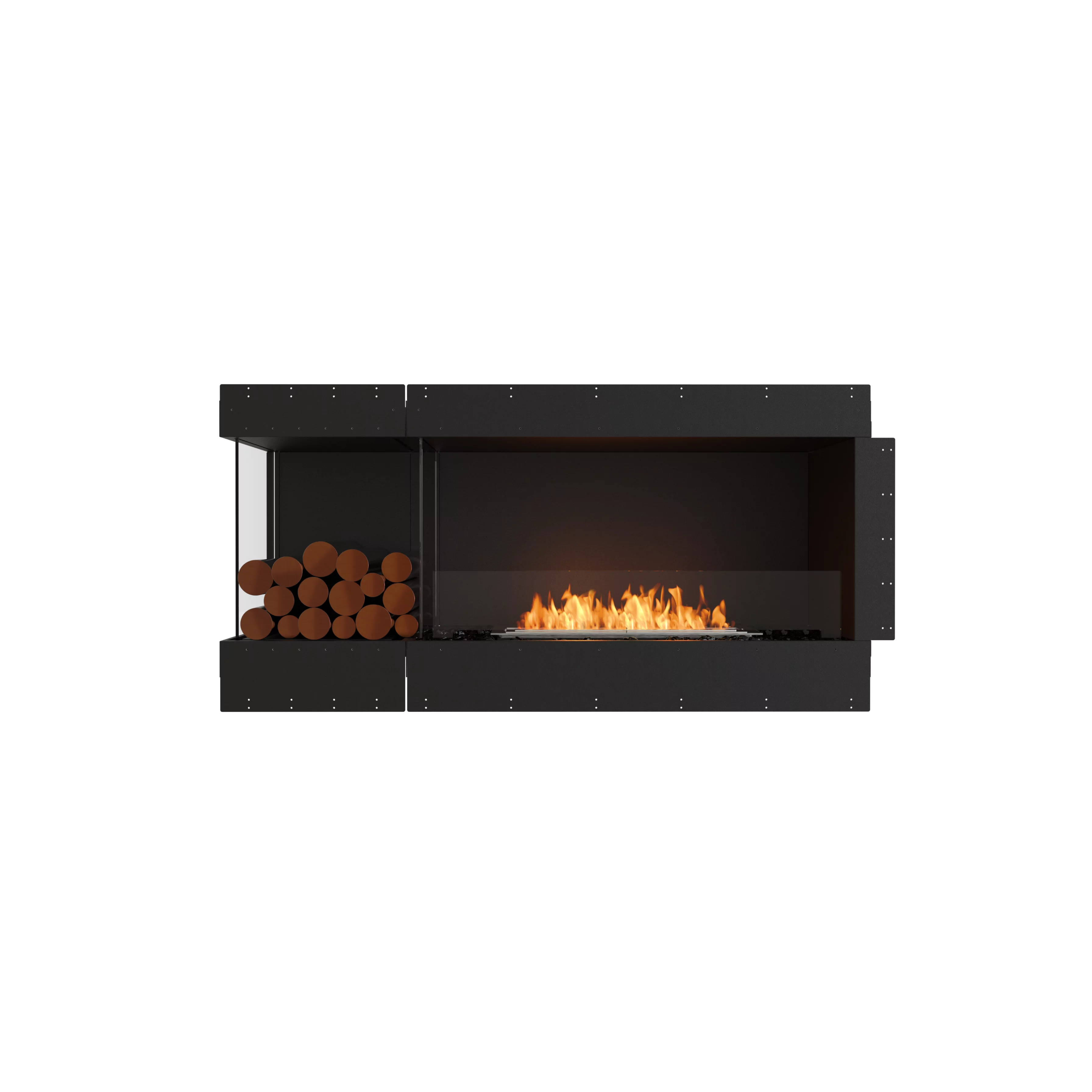 Flex 60LC: Left Corner Fireplace Insert - EcoSmart Fire