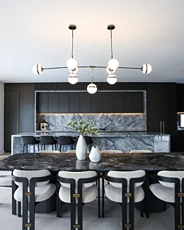 EcoSmart Fire XL1200 bioethanol burner brings modern indoor fireplace design to Project Emerson by Jajo & Co