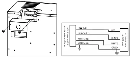 Hardwiring Installation - Motion Electric Fireplaces (US) 3 Hardwiring Installation - Motion Electric Fireplaces (US) 3