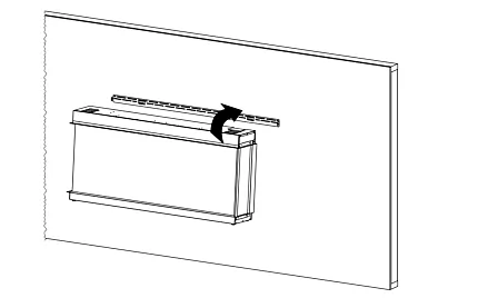 Wall Mounted Installation - Motion Electric Fireplaces (GL) 3