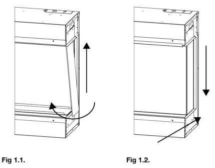 Glass Installation - Switch Electric Fireplaces 1