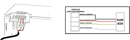 Hardwiring Installation - Switch Electric Fireplaces 4 Hardwiring Installation - Switch Electric Fireplaces 4