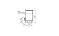 Firebox 1800DB Double Sided Fireplace - Technical Drawing / Top by EcoSmart Fire