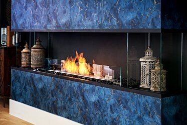 Flex 122BY.BXR Indoor Fireplace - In-Situ Image by EcoSmart Fire