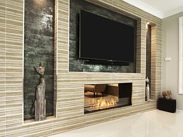 Flex 78DB.BX2 Indoor Fireplace - In-Situ Image by EcoSmart Fire