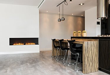 Flex 104RC.BXL Indoor Fireplace - In-Situ Image by EcoSmart Fire