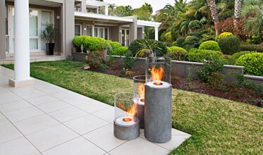 Lighthouse 600 Fire Pit - In-Situ Image by EcoSmart Fire