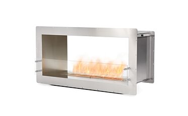 Firebox 1200DB Double Sided Fireplace - Studio Image by EcoSmart Fire