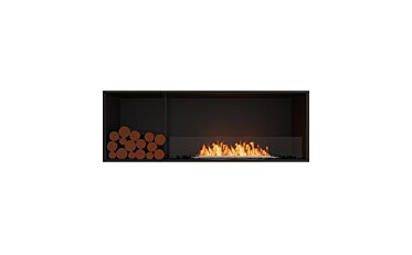 Flex 60SS.BXL Flex Fireplace - Studio Image by EcoSmart Fire