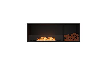 Flex 60SS.BXR Flex Fireplace - Studio Image by EcoSmart Fire