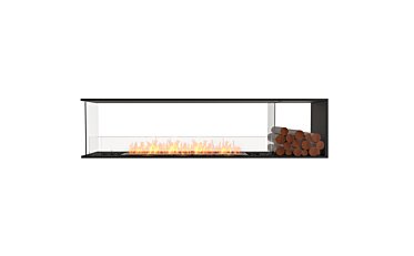 Flex 86PN.BXR Indoor Fireplace - Studio Image by EcoSmart Fire