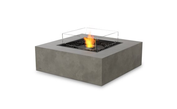 Base 40 Fire Table - Ethanol - Black / Natural / Optional Fire Screen by EcoSmart Fire