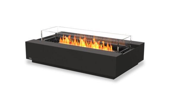 Cosmo 50 Fire Table - Ethanol - Black / Graphite / Optional Fire Screen by EcoSmart Fire