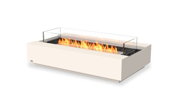 Cosmo 50 Fire Table - Ethanol / Bone / Optional Fire Screen by EcoSmart Fire
