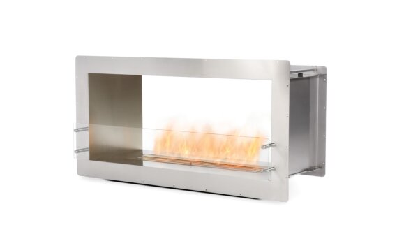 Firebox 1200DB Double Sided Fireplace - Ethanol / Stainless Steel by EcoSmart Fire