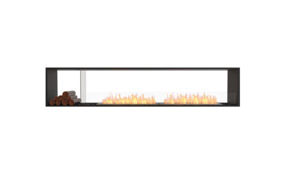 Flex 104DB.BX1 Double Sided - Ethanol / Black / Installed View by EcoSmart Fire