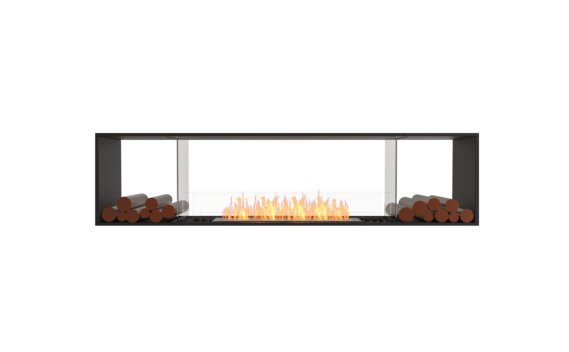 Flex 86DB.BX2 Double Sided - Ethanol / Black / Installed View by EcoSmart Fire
