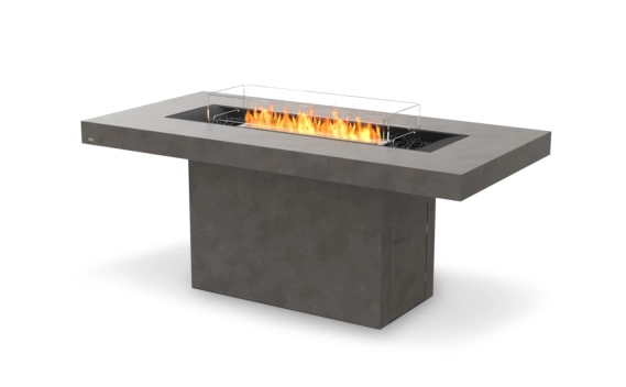 Gin 90 Bar Gathering Fire Pit Table, Rectangle Fire Pit Screen