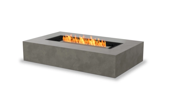 Wharf 65 Freestanding Fire Pit Table, Rectangular Concrete Fire Pit Natural Gas