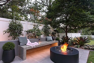 Private Residence - Outdoor fireplaces