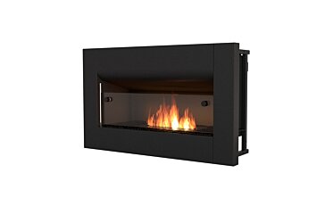 Firebox 650CV Curved Fireplace - Studio Image by EcoSmart Fire