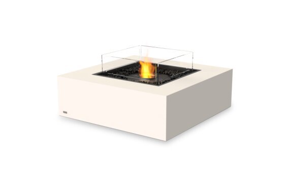 Base 40 Fire Table - Ethanol - Black / Bone / Optional Fire Screen by EcoSmart Fire