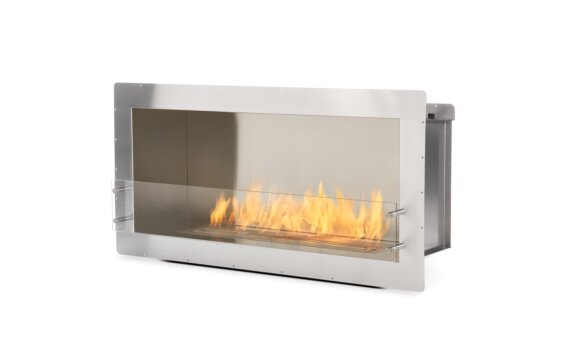 Firebox 1200SS Single Sided Fireplace - Ethanol / Stainless Steel by EcoSmart Fire
