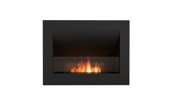 Firebox 720CV Curved Fireplace - Ethanol / Black / Front View by EcoSmart Fire