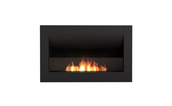 Firebox 920CV Curved Fireplace - Ethanol / Black / Front View by EcoSmart Fire