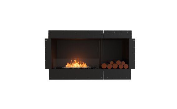 Flex 50SS.BXR Single Sided - Ethanol / Black / Uninstalled view - Logs not included by EcoSmart Fire