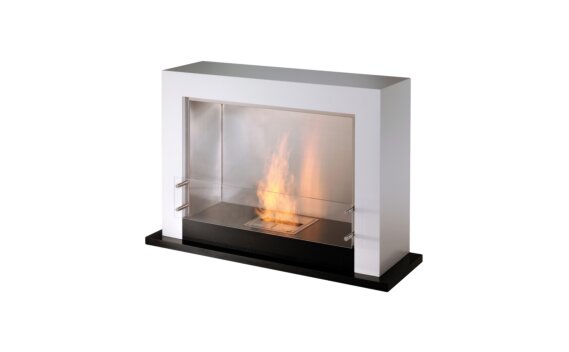 Oxygen Designer Fireplace - Ethanol / White by EcoSmart Fire