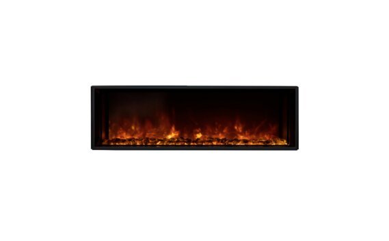 EL40 Electric Fireplace - Electric / Black by EcoSmart Fire