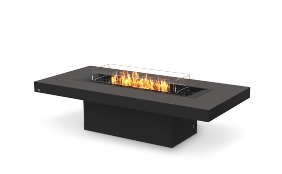Gin 90 (Chat) Fire Table - Gas LP/NG / Graphite by EcoSmart Fire