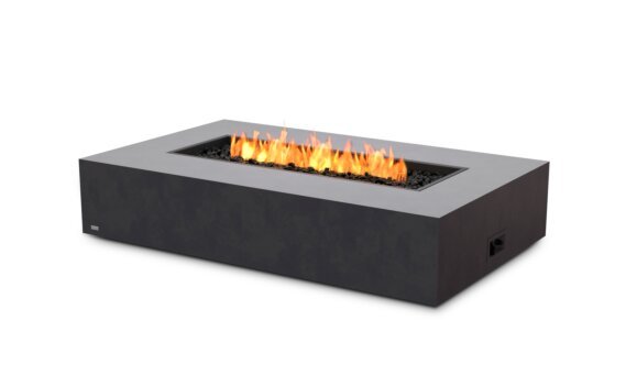 Wharf Fire Table - Gas LP/NG / Graphite by EcoSmart Fire
