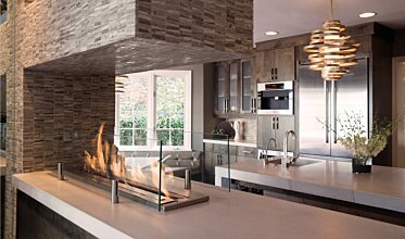 Notion Design - Kitchen fireplaces