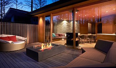 Wharf 65 Fire Table - In-Situ Image by EcoSmart Fire