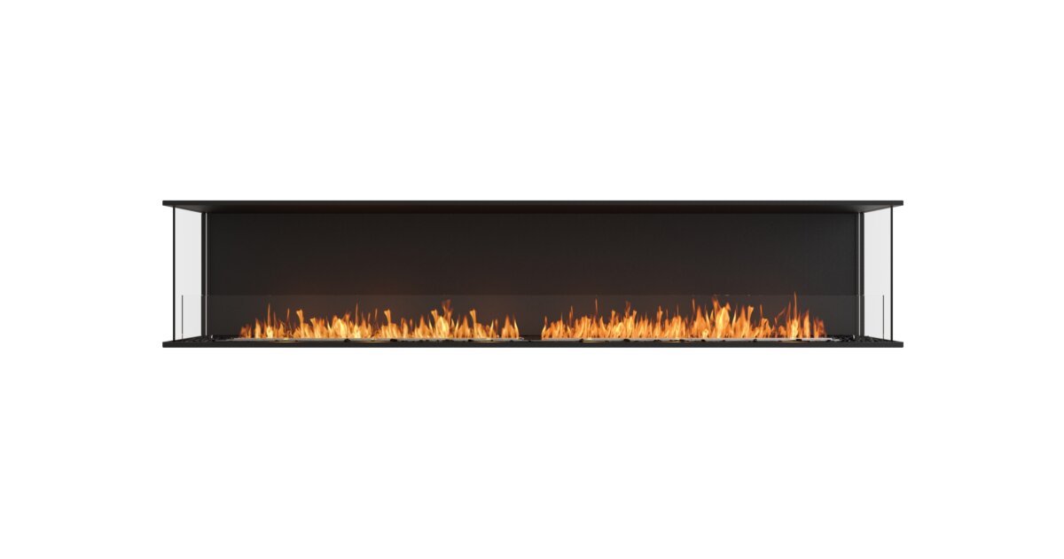 Flex 104BY: Bay Fireplace Insert - Fire EcoSmart