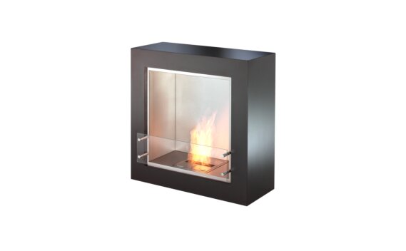Cube Designer Fireplace - Ethanol / Black by EcoSmart Fire