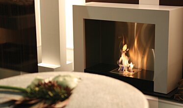 Oxygen Designer Fireplace - In-Situ Image by EcoSmart Fire
