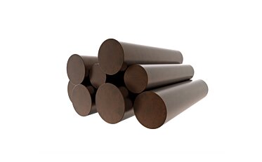 Log Set Copper Decorative Media - Studio Image by Blinde Design