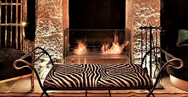 Villa Brown Jerusalem Hotel - Designer fireplaces
