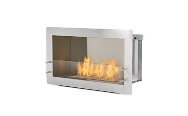 Firebox 1000SS Single Sided Fireplace - Studio Image by EcoSmart Fire