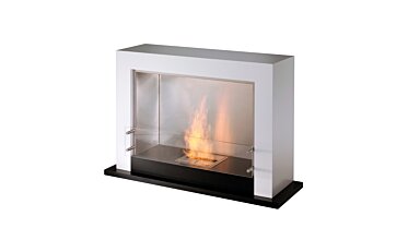 Oxygen Designer Fireplace - Studio Image by EcoSmart Fire