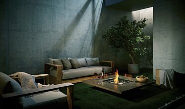 Residential Living Room - Fire tables