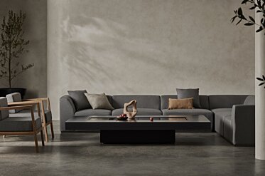 Gin 90 (Low) Fire Table - In-Situ Image by EcoSmart Fire