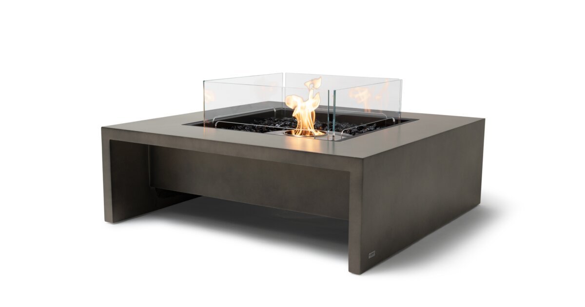 Mojito 40: Ultra-Modern Fire Pit Table - EcoSmart Fire