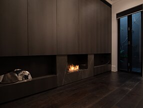 Private Residence - Flex 32SS Indoor Fireplace by EcoSmart Fire
