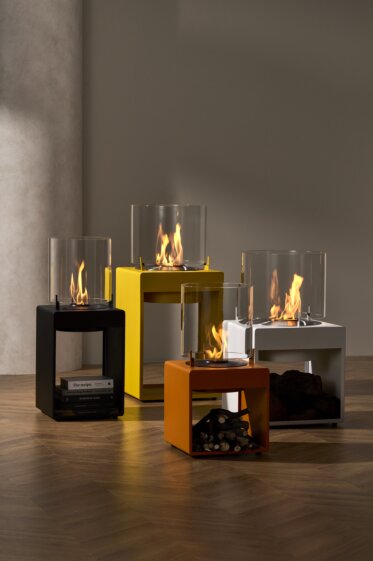 Pop 3L Designer Fireplace - In-Situ Image by EcoSmart Fire