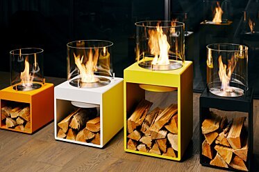 Pop 8L Designer Fireplace - In-Situ Image by EcoSmart Fire